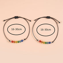 Load image into Gallery viewer, 2pcs rainbow card bracelet