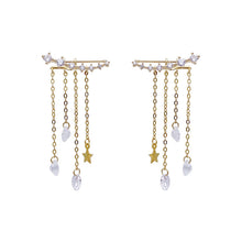 Load image into Gallery viewer, Star Tassel Earrings