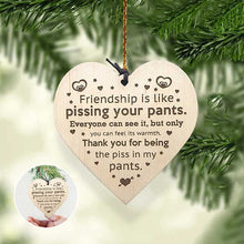 Load image into Gallery viewer, 🎄Friendship Wood Pendant Christmas Tree Decor🔥Christmas Hot Sale🔥