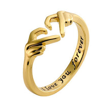 Load image into Gallery viewer, To My Daughter ‘I Love You Forever’ Heart Ring