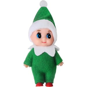 Christmas Baby Elf Doll